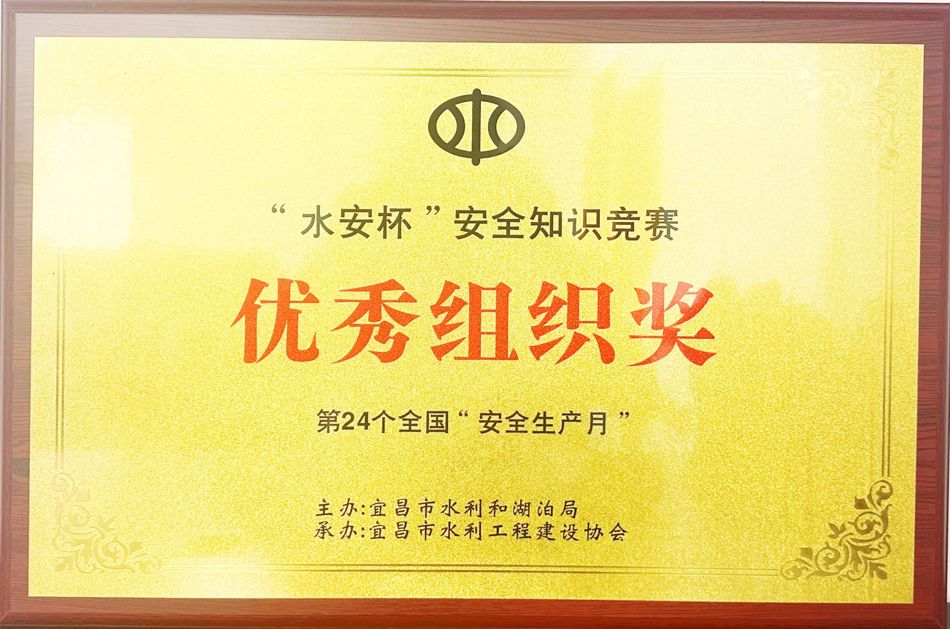 “水安杯”优秀组织奖