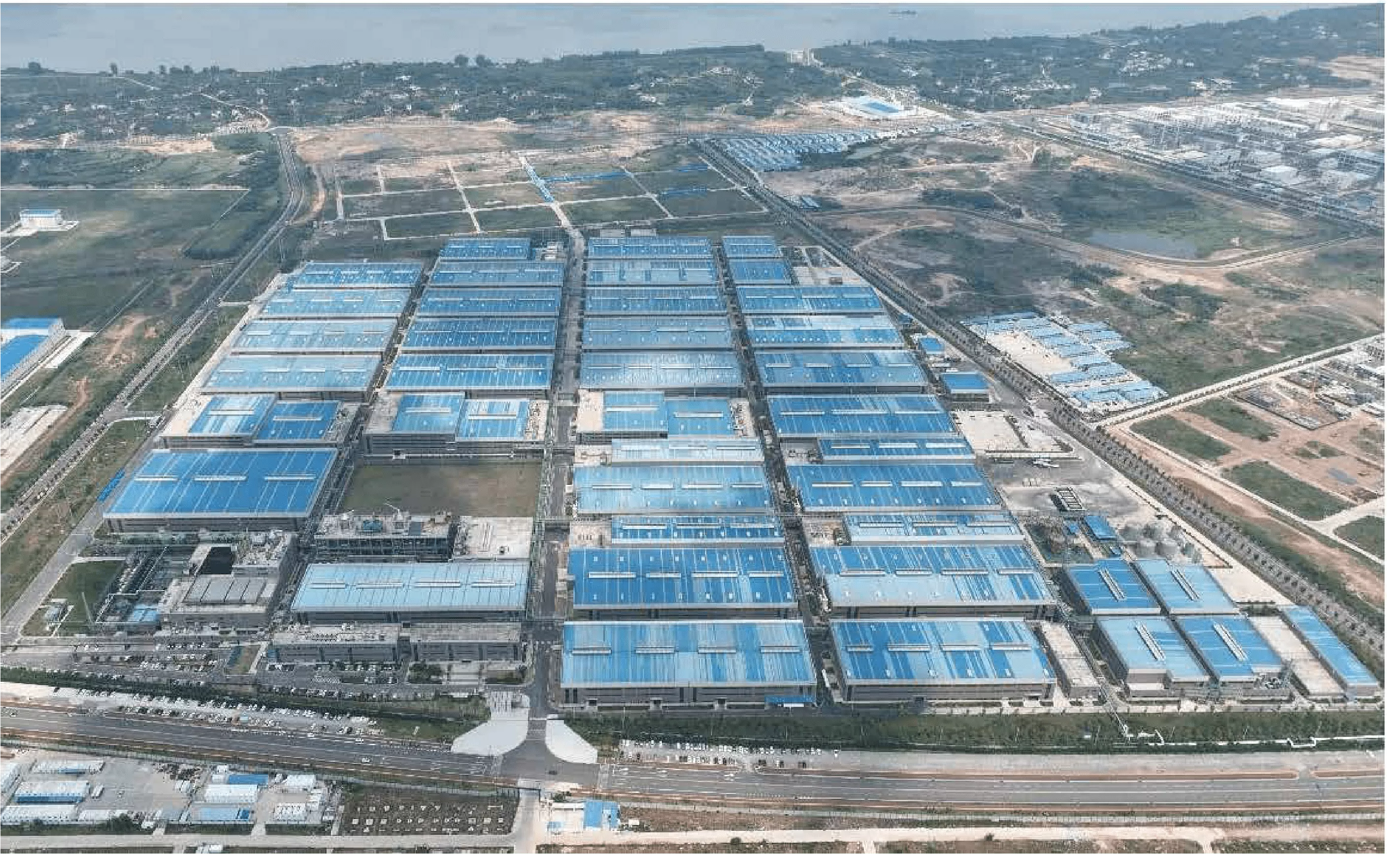 邦普一体化电池材料产业园-邦普循环废旧电池循环利用项目