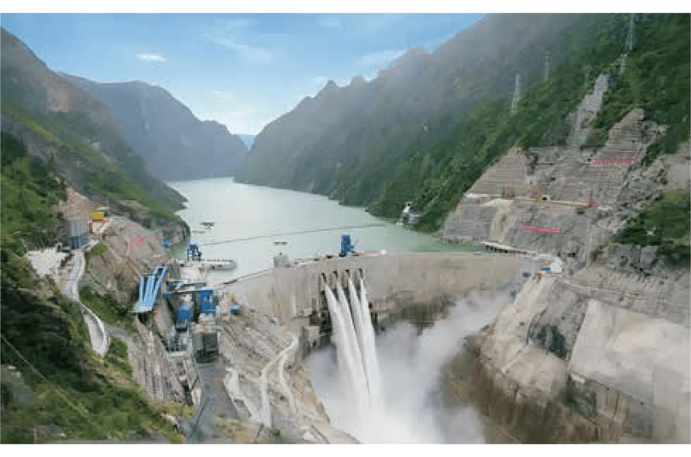 新疆阿克牙孜河哈峡加尔水电站工程